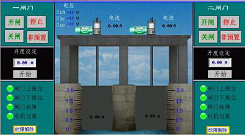 紫金橋組態(tài)畫面